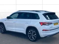 Used Skoda Kodiaq SportLine 150 HP (110 kW) 2022 White SUV
