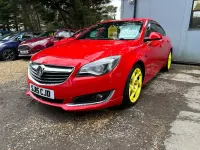 Used Vauxhall Insignia SRi 163 HP (119 kW) 2015 Red Hatchback