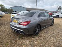Used Mercedes CLA220 AMG line 177 HP (130 kW) 2017 Grey Sedan