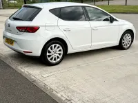 Used Seat Leon SE 105 HP (77 kW) 2013 White Hatchback
