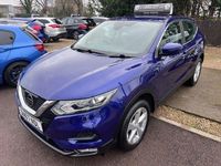 Used Nissan Qashqai Acenta 2017 Blue SUV