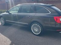Used Skoda Superb 170 HP (125 kW) 2015 Brown Estate