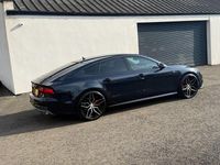Used Audi A7 Sportback S-Line 272 HP (200 kW) 2016 Blue Hatchback