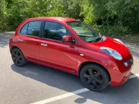 Used Nissan Micra Acenta 80 HP (58 kW) 2009 Red Hatchback