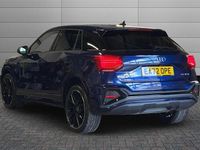 Used Audi Q2 Black Edition 150 HP (110 kW) 2022 Navarra blue SUV