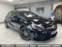 Used Mercedes A200 AMG line 2018 Black Hatchback