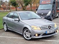 Begagnad Mercedes C220 2009 Silver Sedan