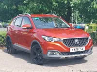 Used MG ZS Exclusive 106 HP (77 kW) 2019 Orange SUV