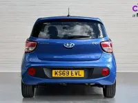 Used Hyundai i10 66 HP (48 kW) 2019 Blue Hatchback