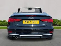 Used Audi A3 Cabriolet S-Line 150 HP (110 kW) 2017 Black Cabriolet