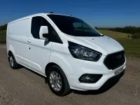 Used Ford Transit Custom Limited 130 HP (95 kW) 2023 White Van