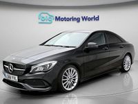 Used Mercedes CLA220 AMG line 170 HP (125 kW) 2018 Black Sedan