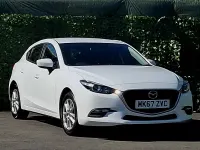 Used Mazda 3 120 HP (88 kW) 2017 White Hatchback
