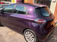 Used Renault Zoe Iconic 100 kW (136 HP) 2021 Mauve/purple Hatchback
