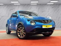 Used Nissan Juke Tekna 117 HP (86 kW) 2018 Blue SUV