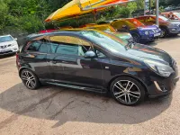 Used Vauxhall Corsa Edition 100 HP (73 kW) 2013 Black Hatchback