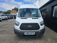 Used Ford Transit 130 HP (95 kW) 2018 White Van