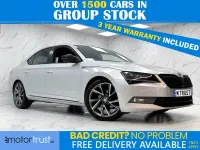 Used Skoda Superb SportLine 150 HP (110 kW) 2019 Silver Hatchback