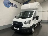 Used Ford Transit 130 HP (95 kW) 2021 White Cabriolet