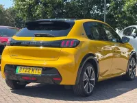 Used Peugeot e-208 GTi 100 kW (136 HP) 2022 Yellow Hatchback