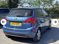 Used Kia Venga 2012 Blue Hatchback