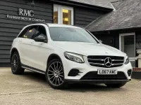 Used Mercedes GLC220 AMG line 2017 White SUV