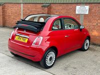 Used Fiat 500 69 HP (50 kW) 2014 Red Cabriolet
