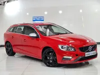 Used Volvo V60 R-Design 115 HP (84 kW) 2015 Red Estate
