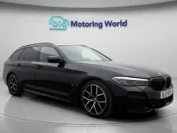 Used BMW 530 M Sport 282 HP (207 kW) 2021 Black Estate
