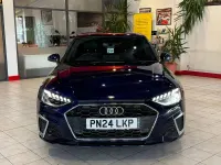 Used Audi A4 S-Line 2024 Blue Sedan