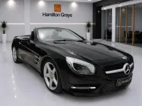 Used Mercedes SL500 AMG 428 HP (314 kW) 2015 Black Cabriolet