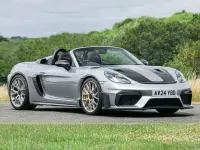 Used Porsche 718 Spyder 500 HP (367 kW) 2024 Gt silver Cabriolet