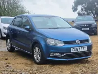 Usado VW Polo Edition 75 HP (55 kW) 2017 Azul Citadino