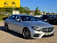 Begagnad Mercedes E220 AMG line 194 HK (142 kW) 2016 Silver Sedan