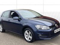 Used VW Golf VII Edition 110 HP (80 kW) 2016 Blue Hatchback