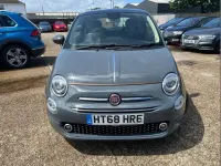 Used Fiat 500 Collezione 69 HP (50 kW) 2019 Grey Hatchback