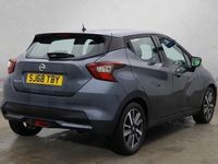 Used Nissan Micra Acenta 71 HP (52 kW) 2018 Grey Hatchback