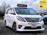 Used Toyota Alphard 2014 Pearl white MPV