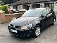 Used VW Golf VII SE 110 HP (80 kW) 2014 Black Hatchback