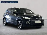 Used VW T-Cross R-line 110 HP (80 kW) 2021 Black SUV