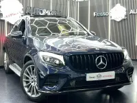 Used Mercedes GLC220 AMG line 2018 Blue Estate