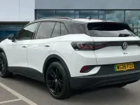 New VW ID.4 Black Edition 210 kW (286 HP) 2026 Glacier white metallic black SUV