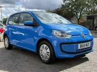 Used VW up! move up! 60 HP (44 kW) 2015 Blue Hatchback