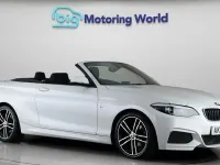 Used BMW 218 M Sport 136 HP (100 kW) 2021 White Cabriolet