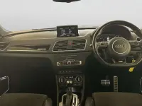 Begagnad Audi Q3 Black Edition 184 HK (135 kW) 2017 Grå SUV