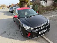 Used Kia Rio 84 HP (61 kW) 2017 Black Hatchback