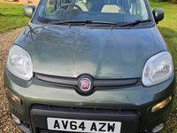Used Fiat Panda 4x4 75 HP (55 kW) 2014 Green Hatchback