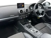 Used Audi A3 Black Edition 150 HP (110 kW) 2017 Grey Sedan