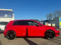Used VW Golf VII Edition 125 HP (91 kW) 2017 Red Hatchback
