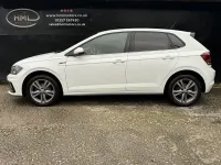Usado VW Polo R-line 95 HP (69 kW) 2019 Branco Citadino